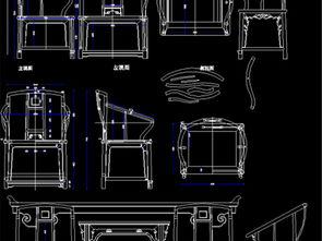 中式禪意家具CAD圖庫設(shè)計(jì)——編號19178941平面圖解析與應(yīng)用